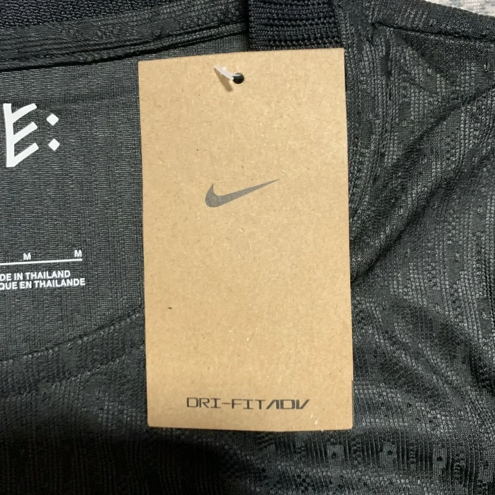Nike Aero-Fit Black Short Sleeve Soccer Jersey Braut Haaland #9 Size Medium NWT